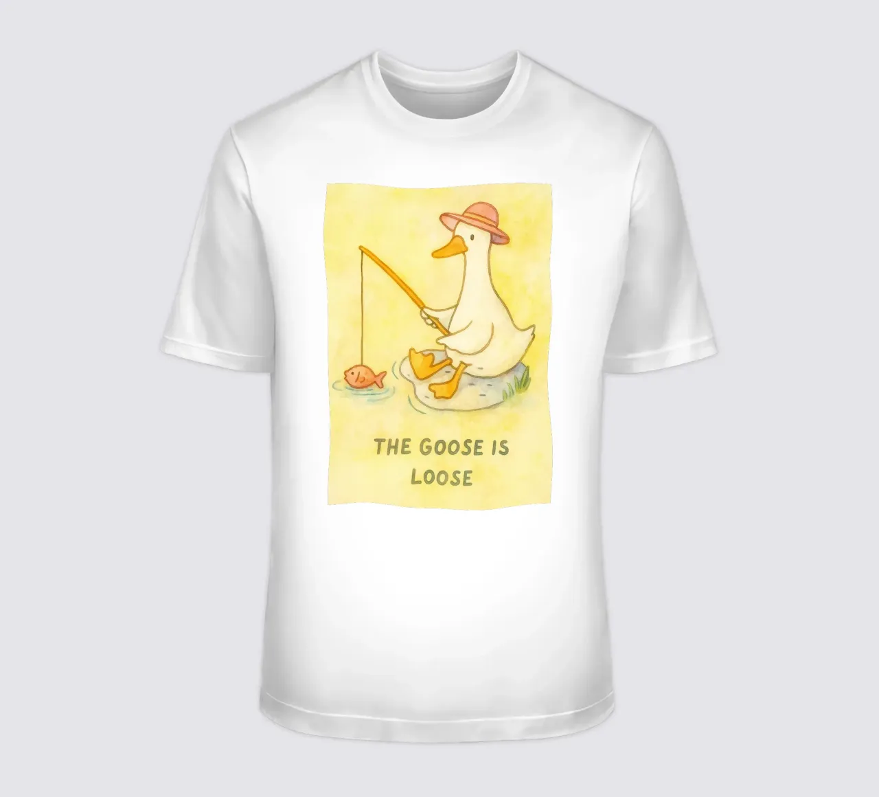 l'oca è libera t-shirt da mompunks