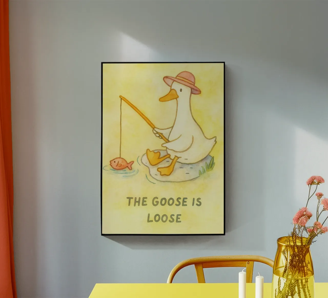 l'oca è libera plexiglass da mompunks