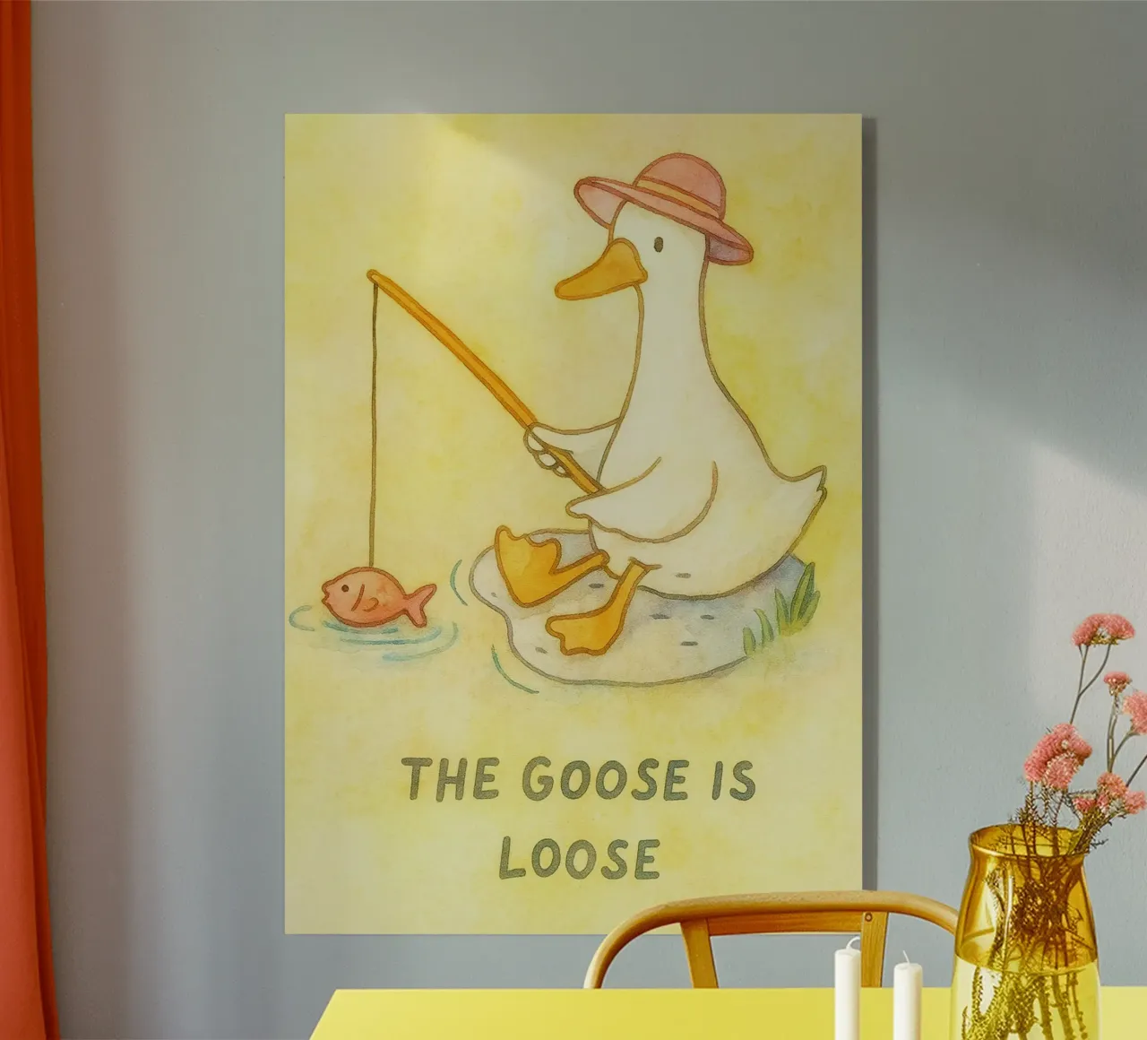 l'oca è libera plexiglass da mompunks