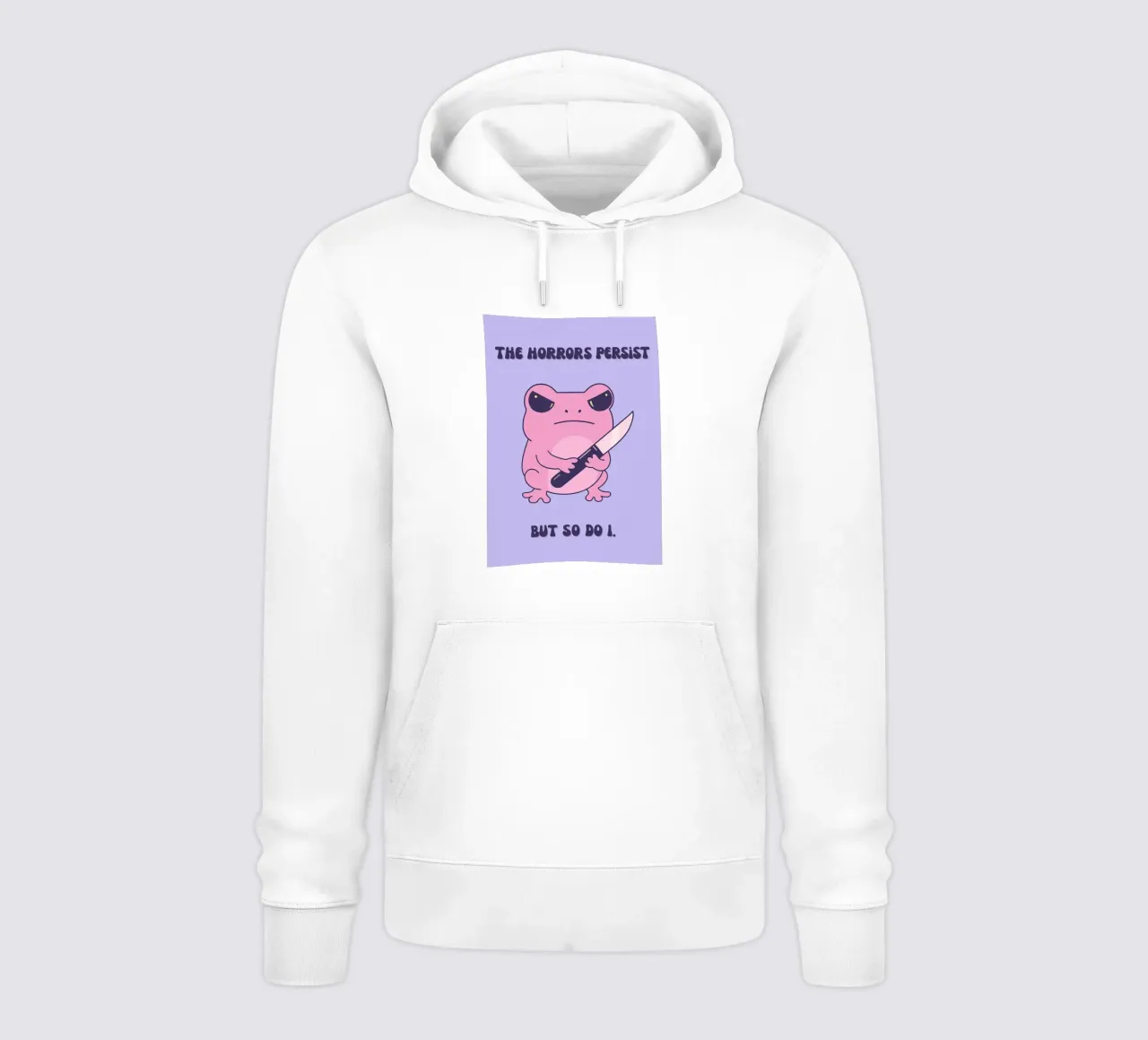 l'orrore persiste felpa con cappuccio da mompunks