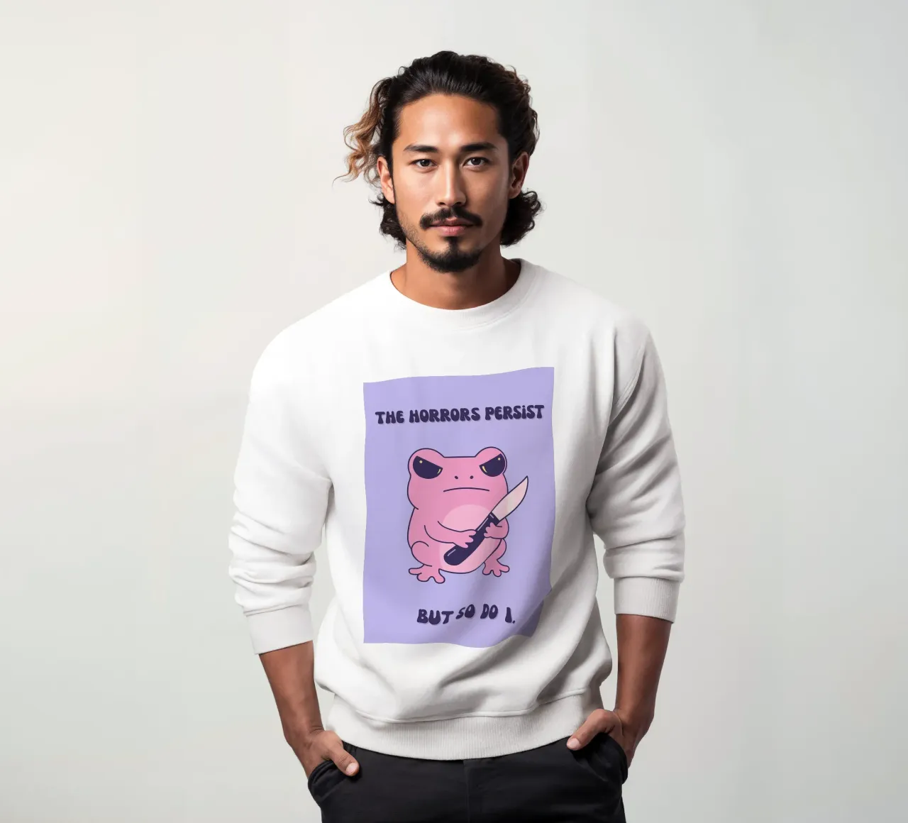 l'orrore persiste felpa da mompunks