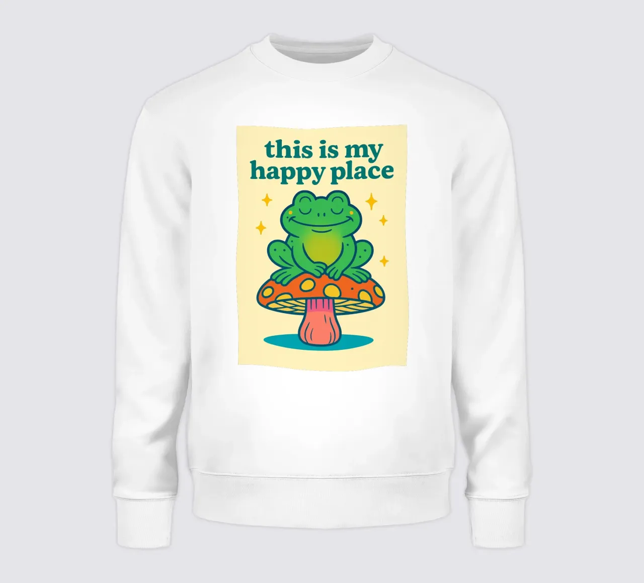 C'est mon lieu de prédilection sweat de mompunks