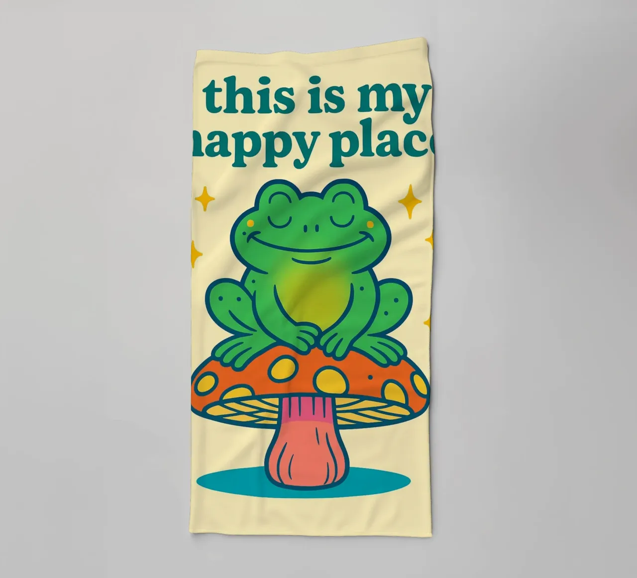 C'est mon lieu de prédilection serviette de bain de mompunks