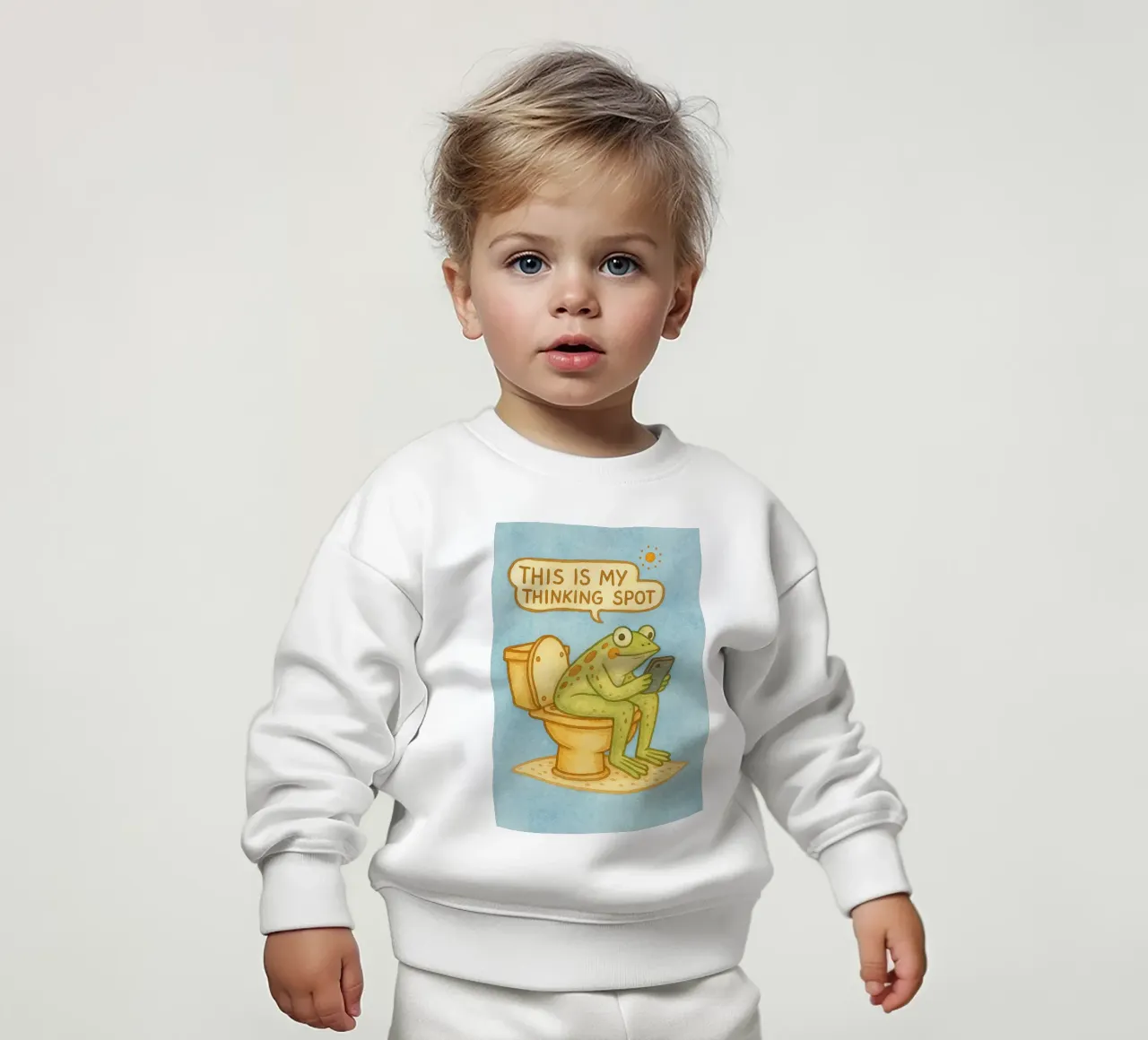c'est mon point de vue sweat pour bébé de mompunks