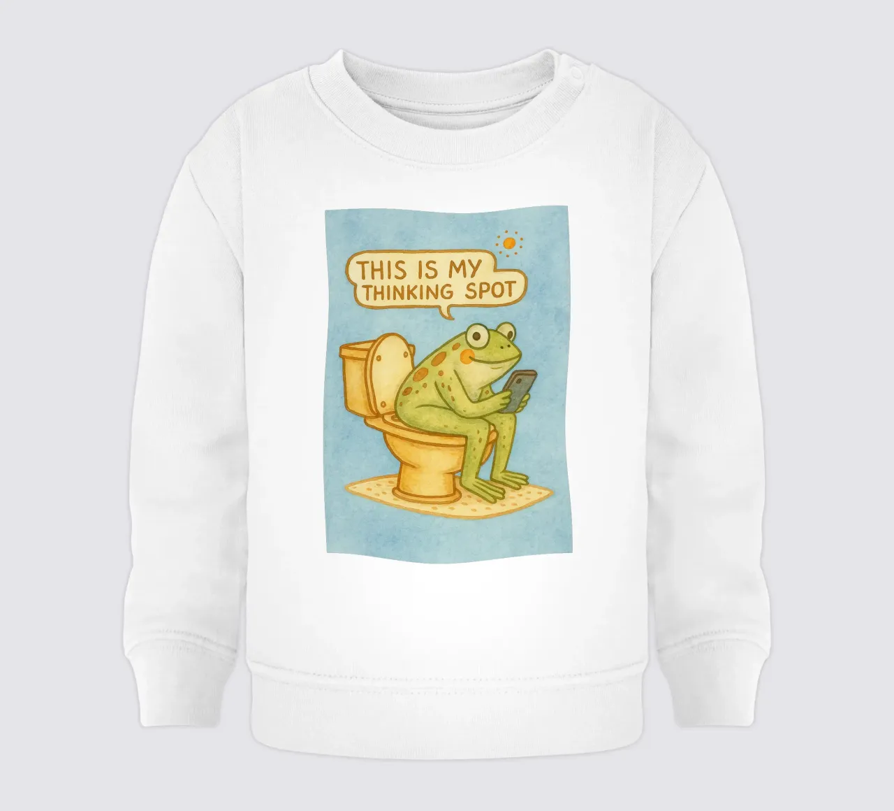 c'est mon point de vue sweat pour bébé de mompunks