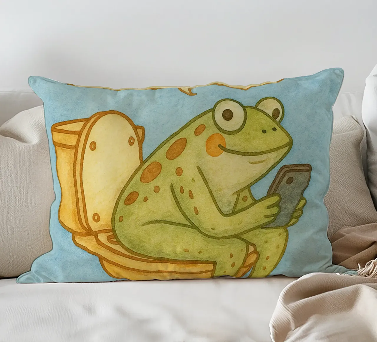 c'est mon point de vue coussin de mompunks