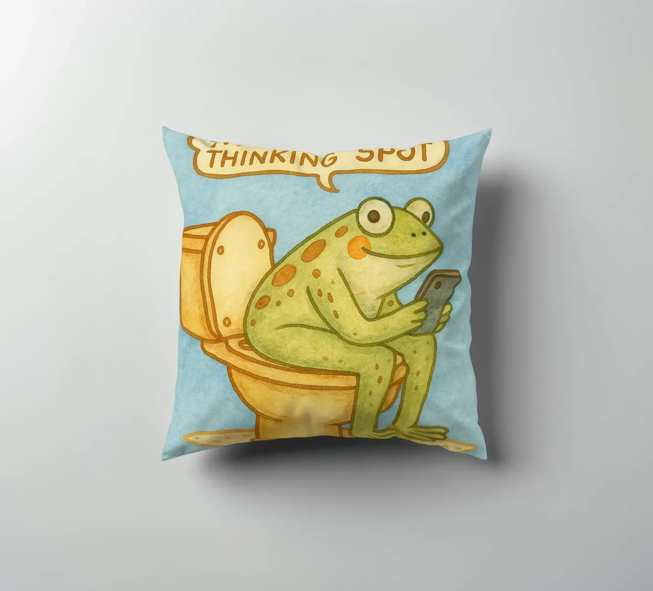 c'est mon point de vue coussin de mompunks