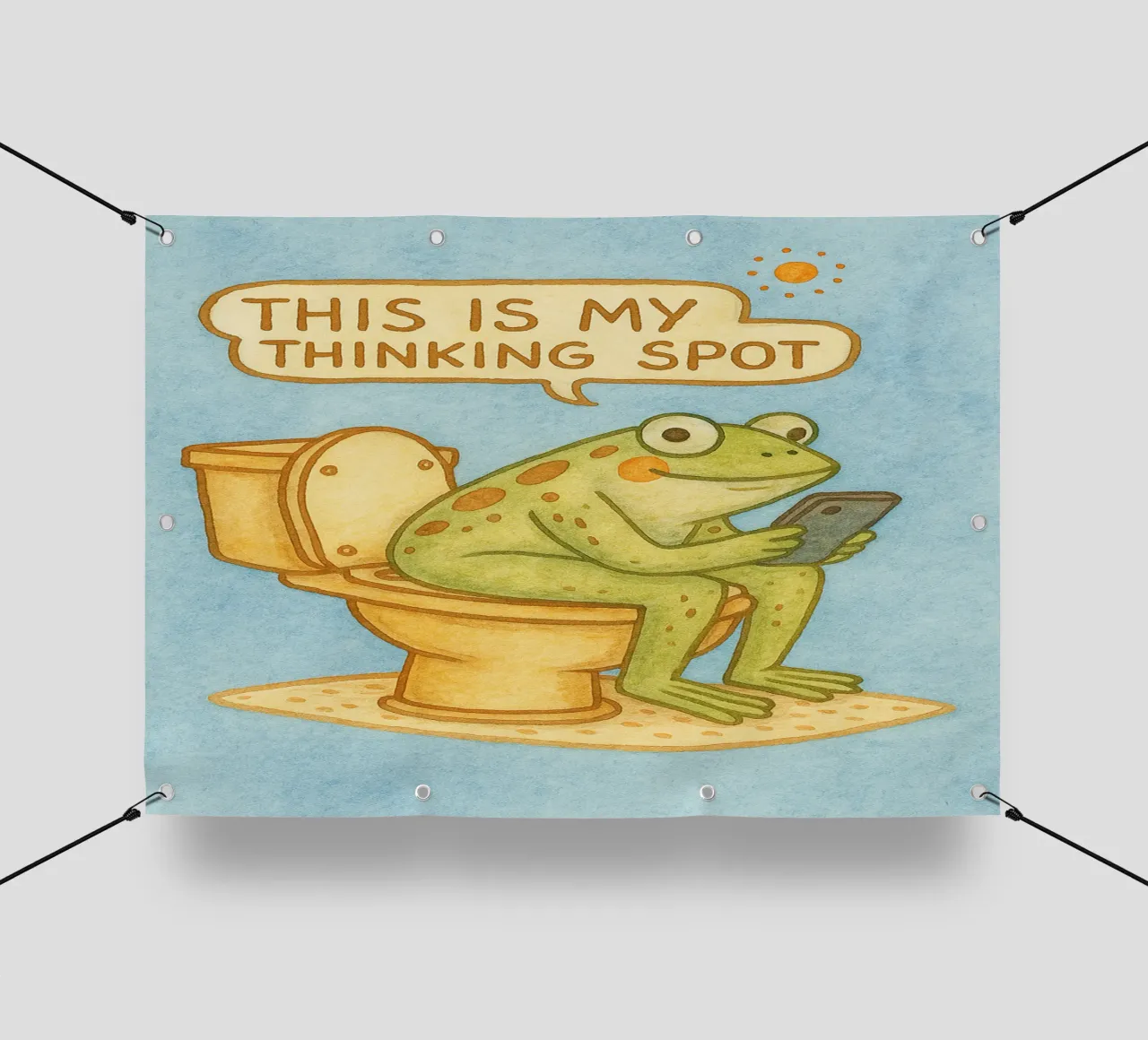 c'est mon point de vue bâche pvc de mompunks