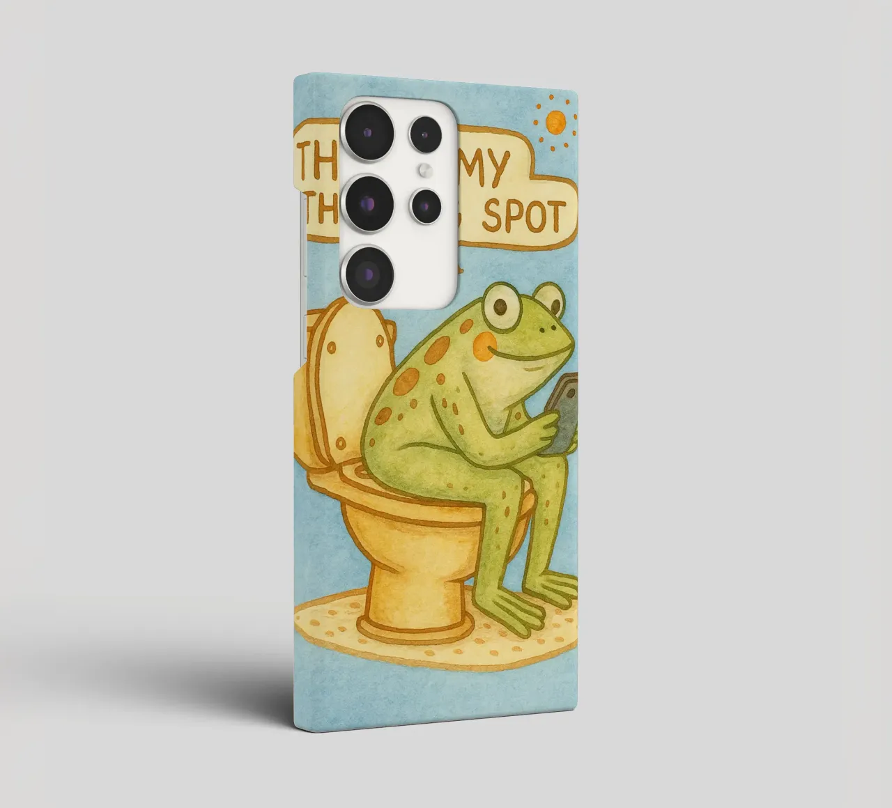 das ist mein Denkplatz Samsung Hülle von mompunks