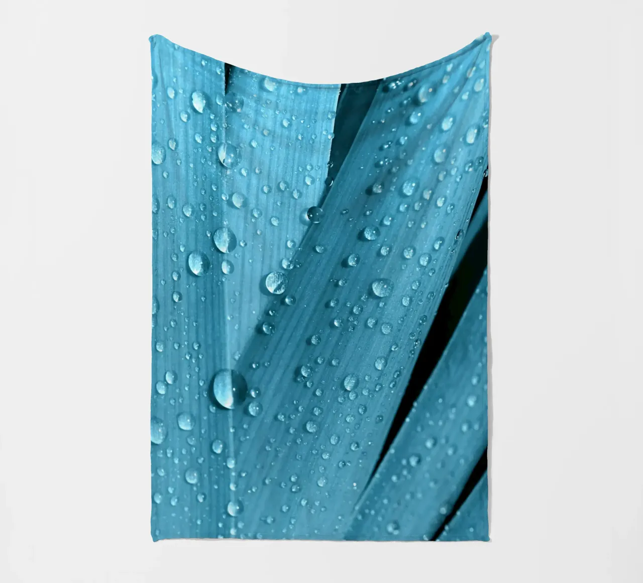 Wassertropfen Fleecedecke von Atteloi