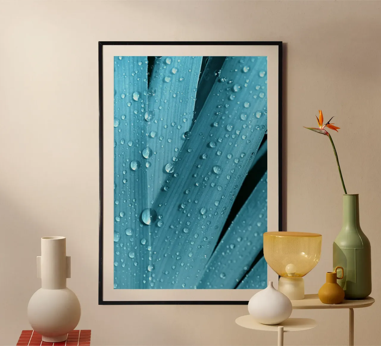 Wassertropfen Poster von Atteloi