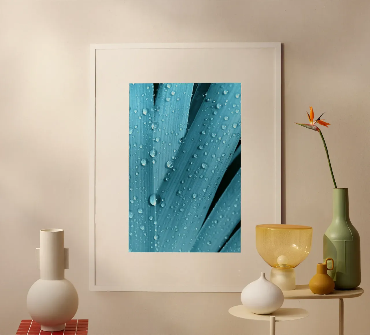 Gocce d'acqua poster da Atteloi