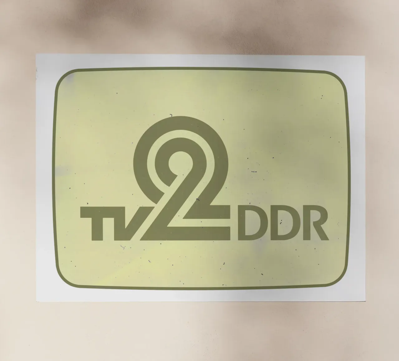 TV 2 DDR Backlit Folie von DDR DESIGN