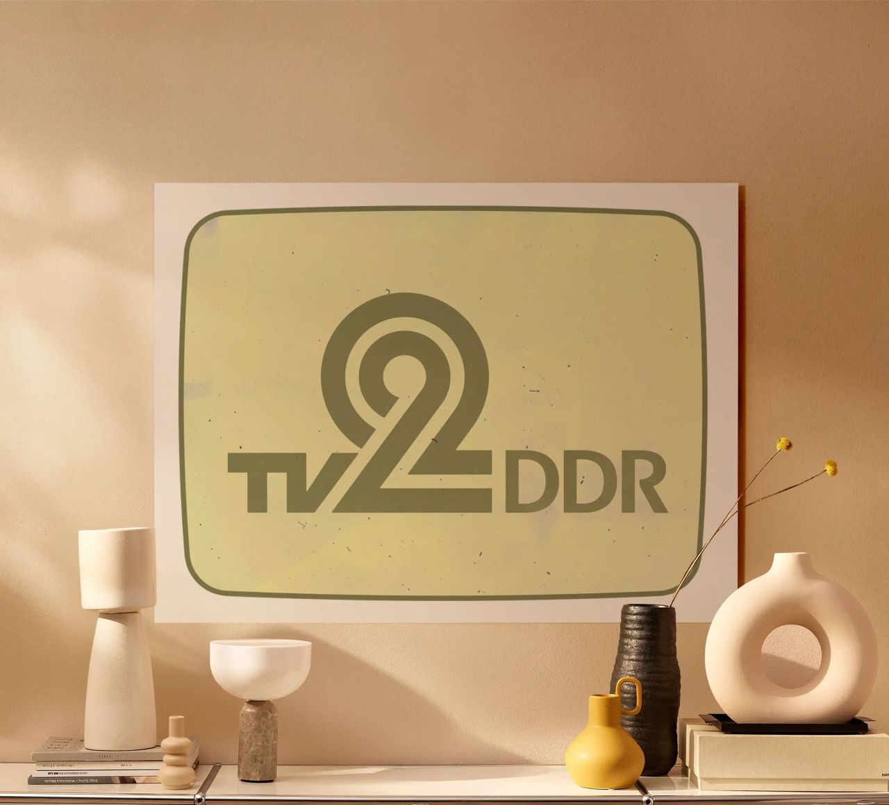 TV 2 DDR plexiglass da DDR DESIGN