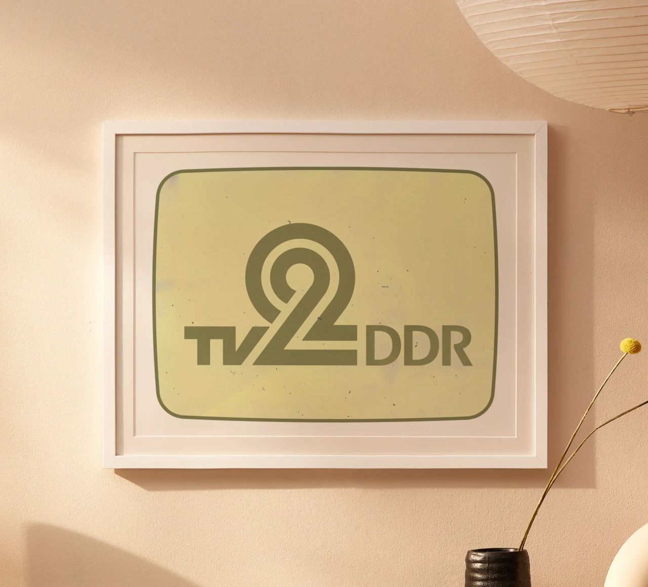 TV 2 DDR poster da DDR DESIGN