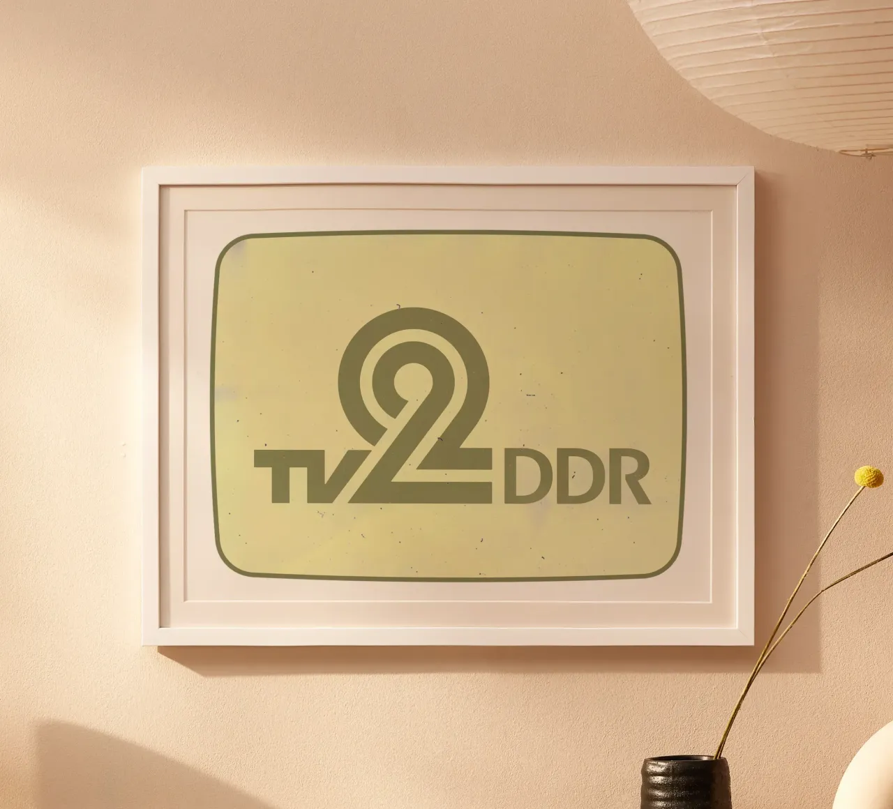 TV 2 DDR Hahnemühle von DDR DESIGN