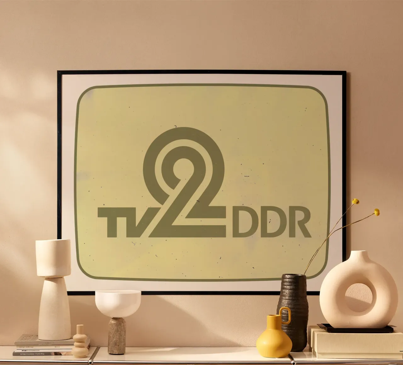 TV 2 DDR carta hahnemühle da DDR DESIGN