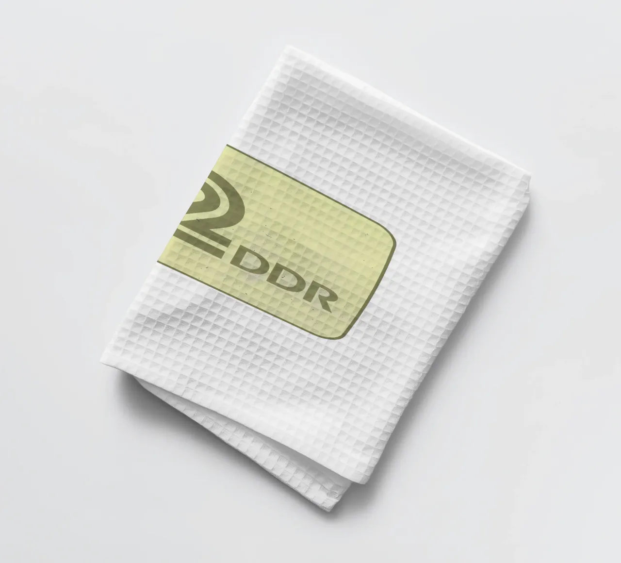 TV 2 DDR torchon de DDR DESIGN