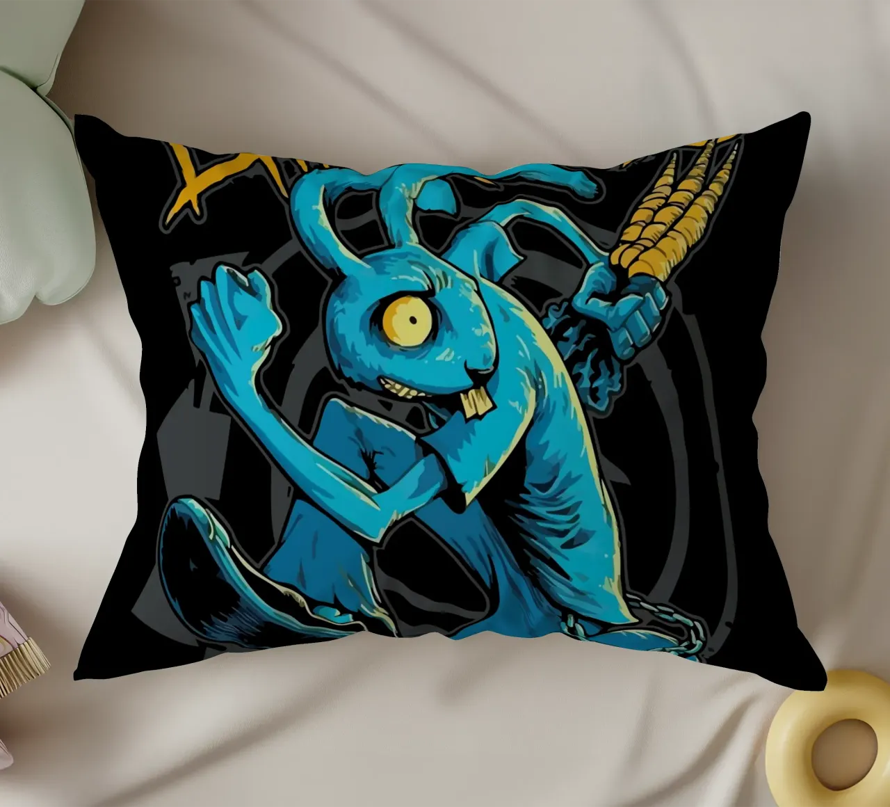 Blink 182  Rabbit cuscino da Musadad Shop