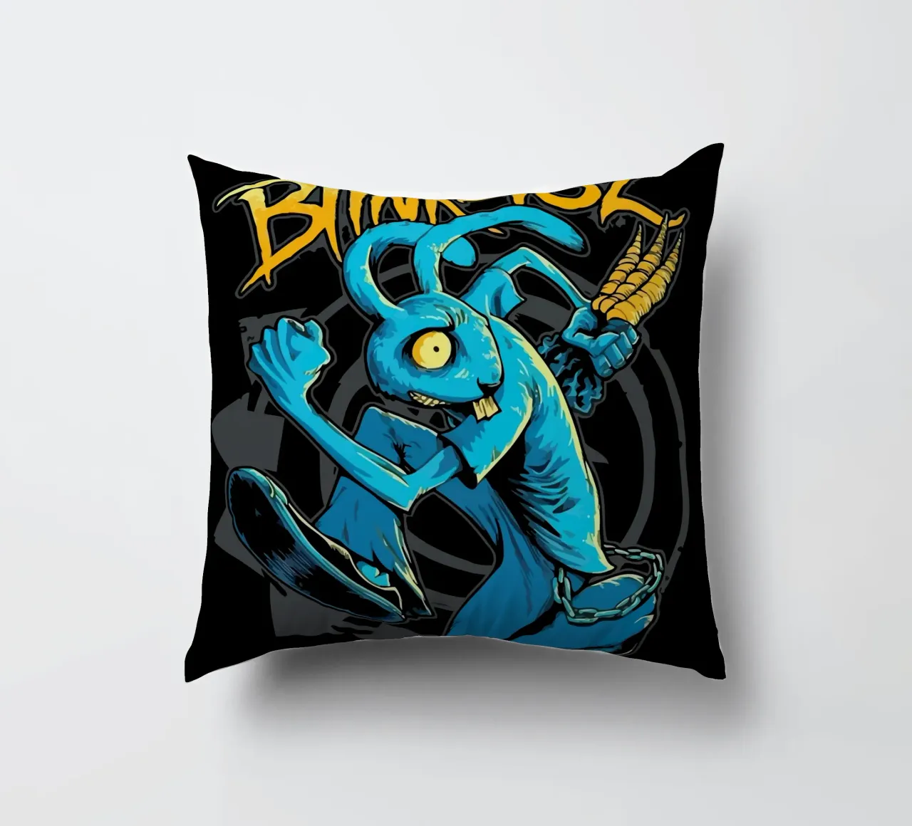 Blink 182  Rabbit cuscino da Musadad Shop
