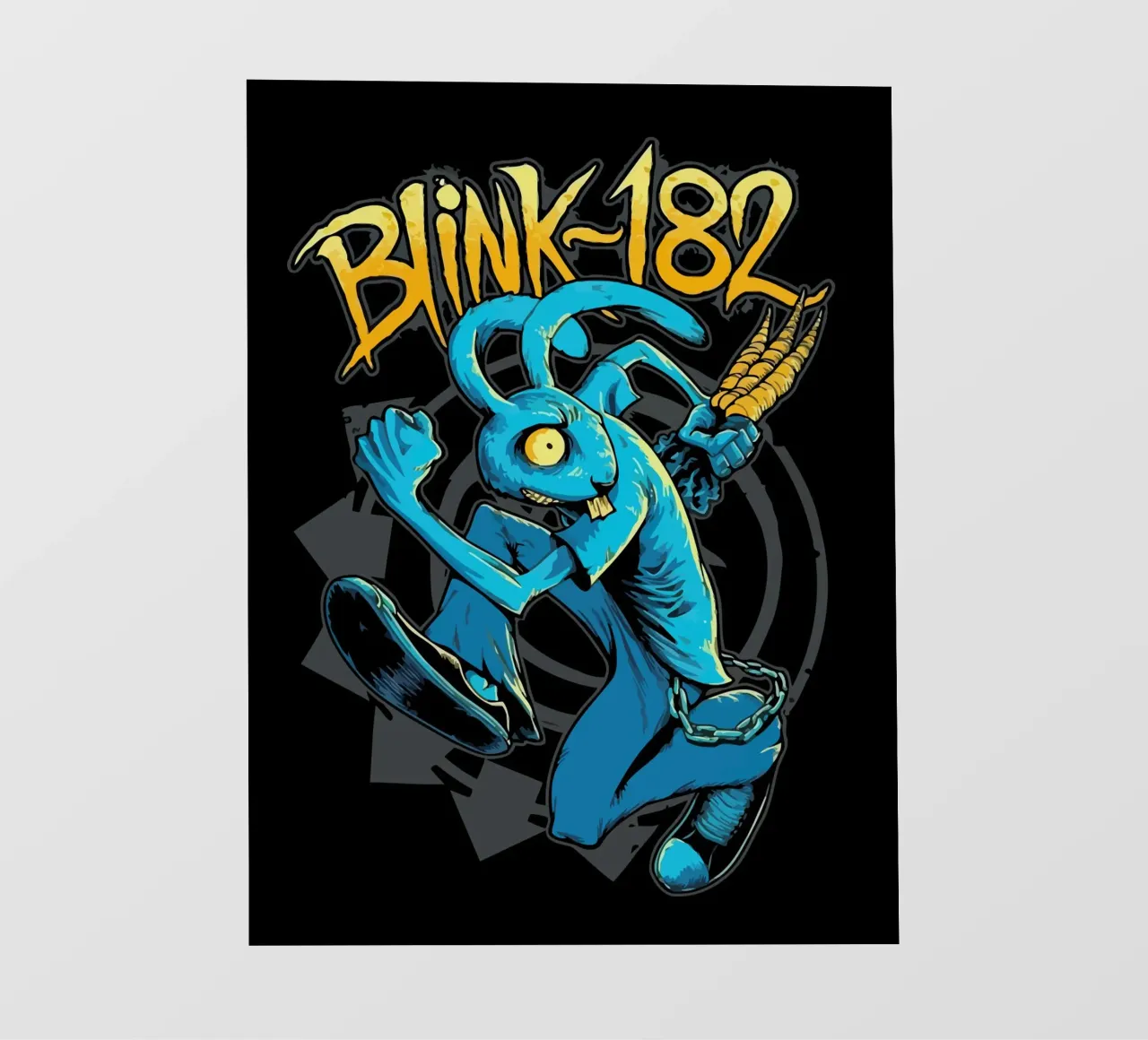 Blink 182  Rabbit telo in pvc da Musadad Shop