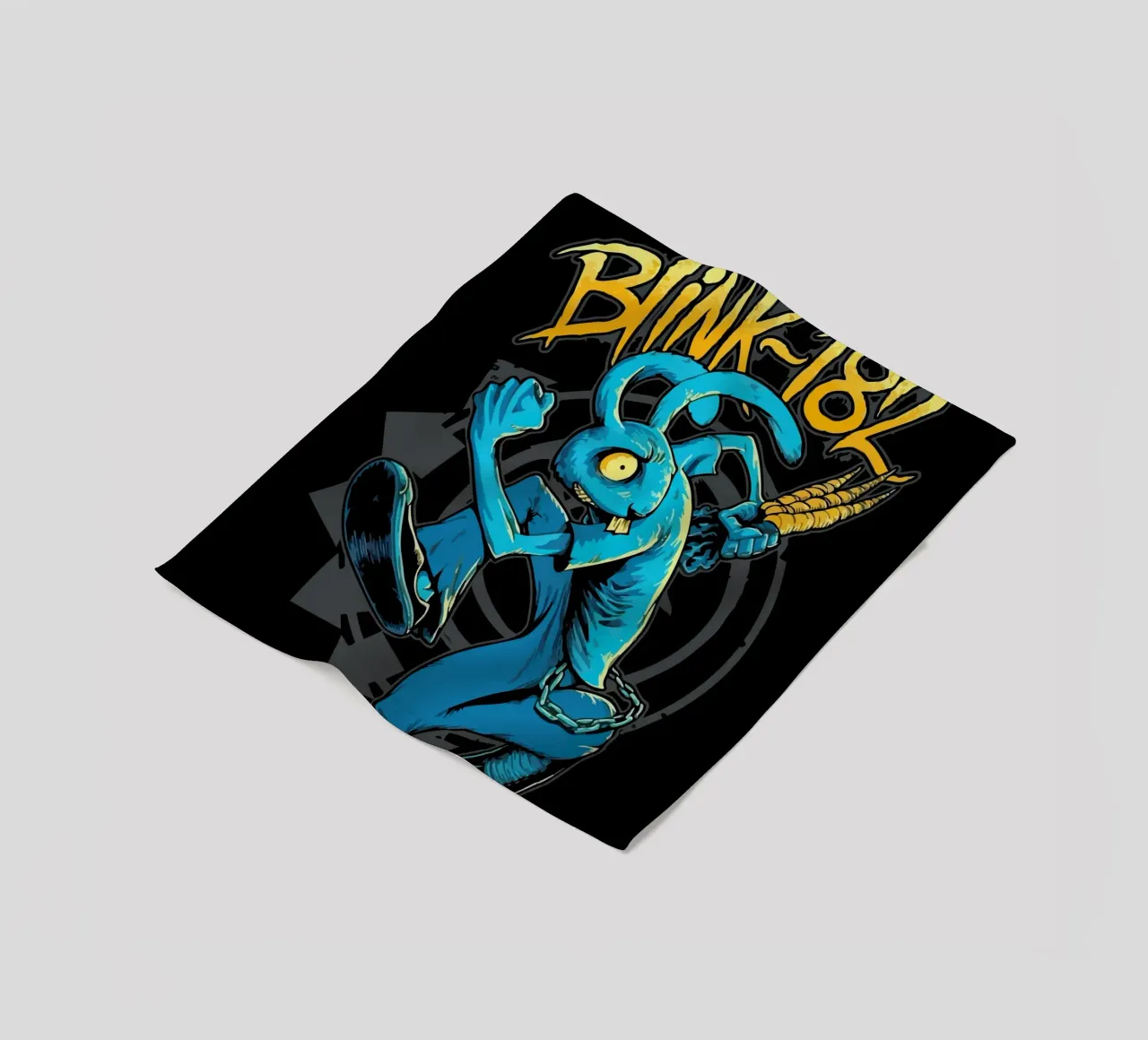 Blink 182  Rabbit coperta in pile da Musadad Shop