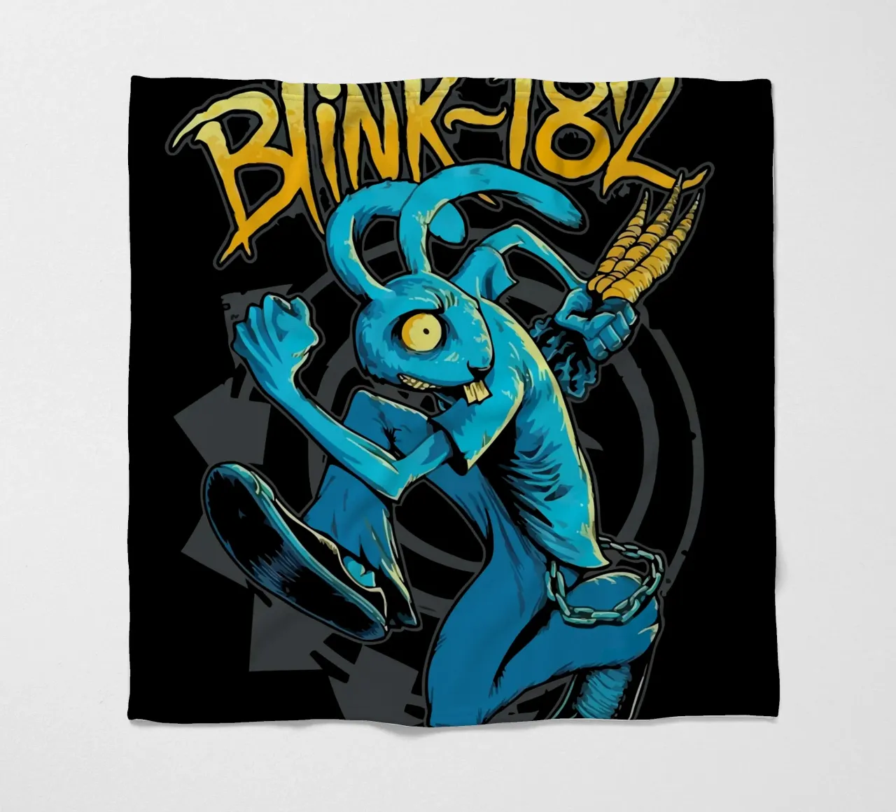 Blink 182  Rabbit coperta in pile da Musadad Shop