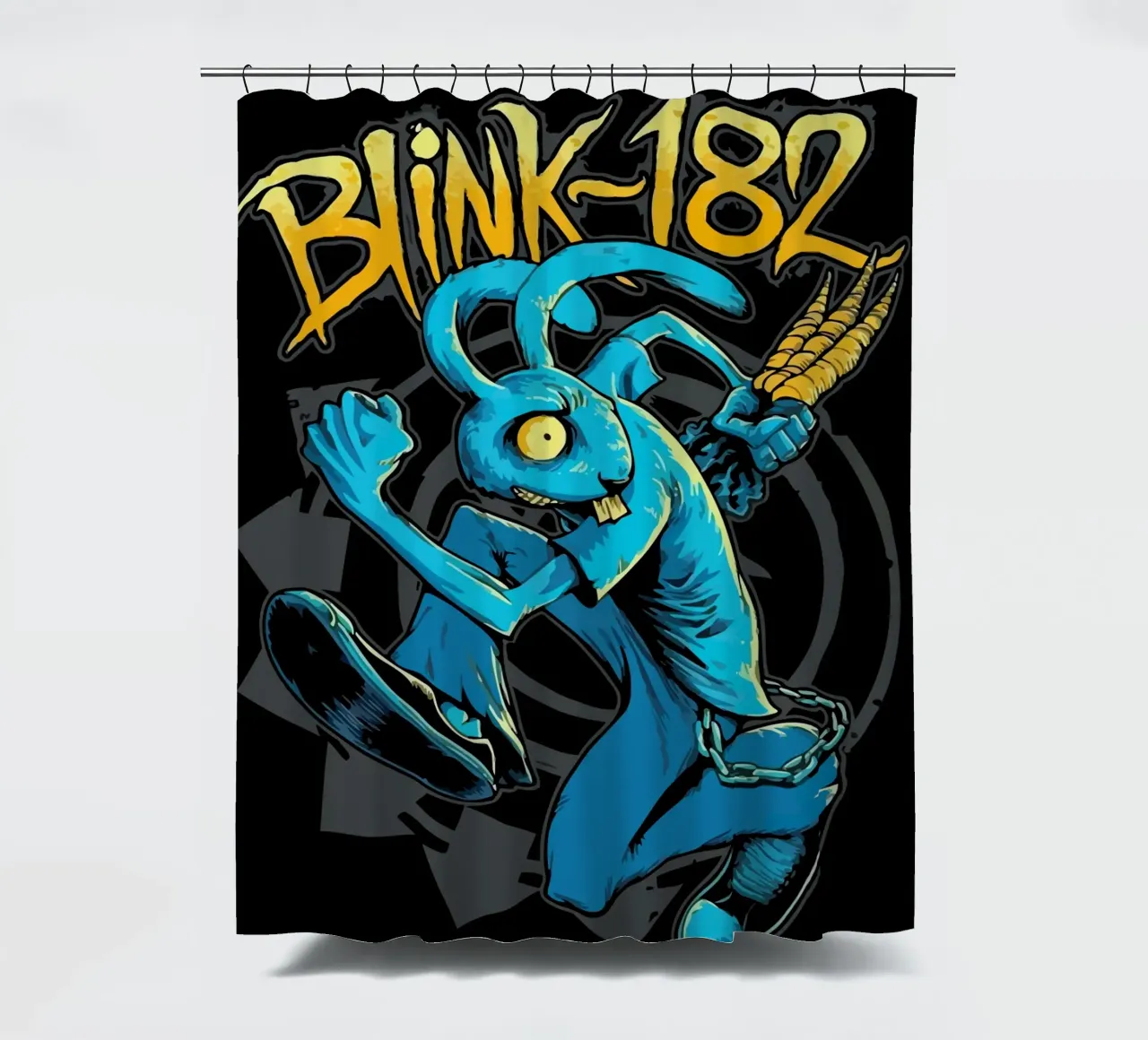 Blink 182  Rabbit tenda da doccia da Musadad Shop