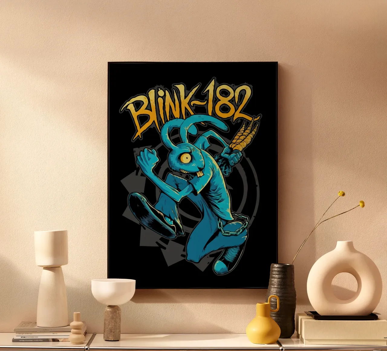 Blink 182  Rabbit alluminio dibond da Musadad Shop