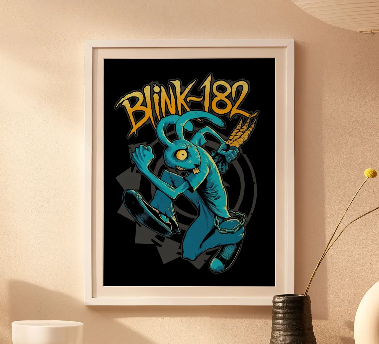 Blink 182  Rabbit poster da Musadad Shop