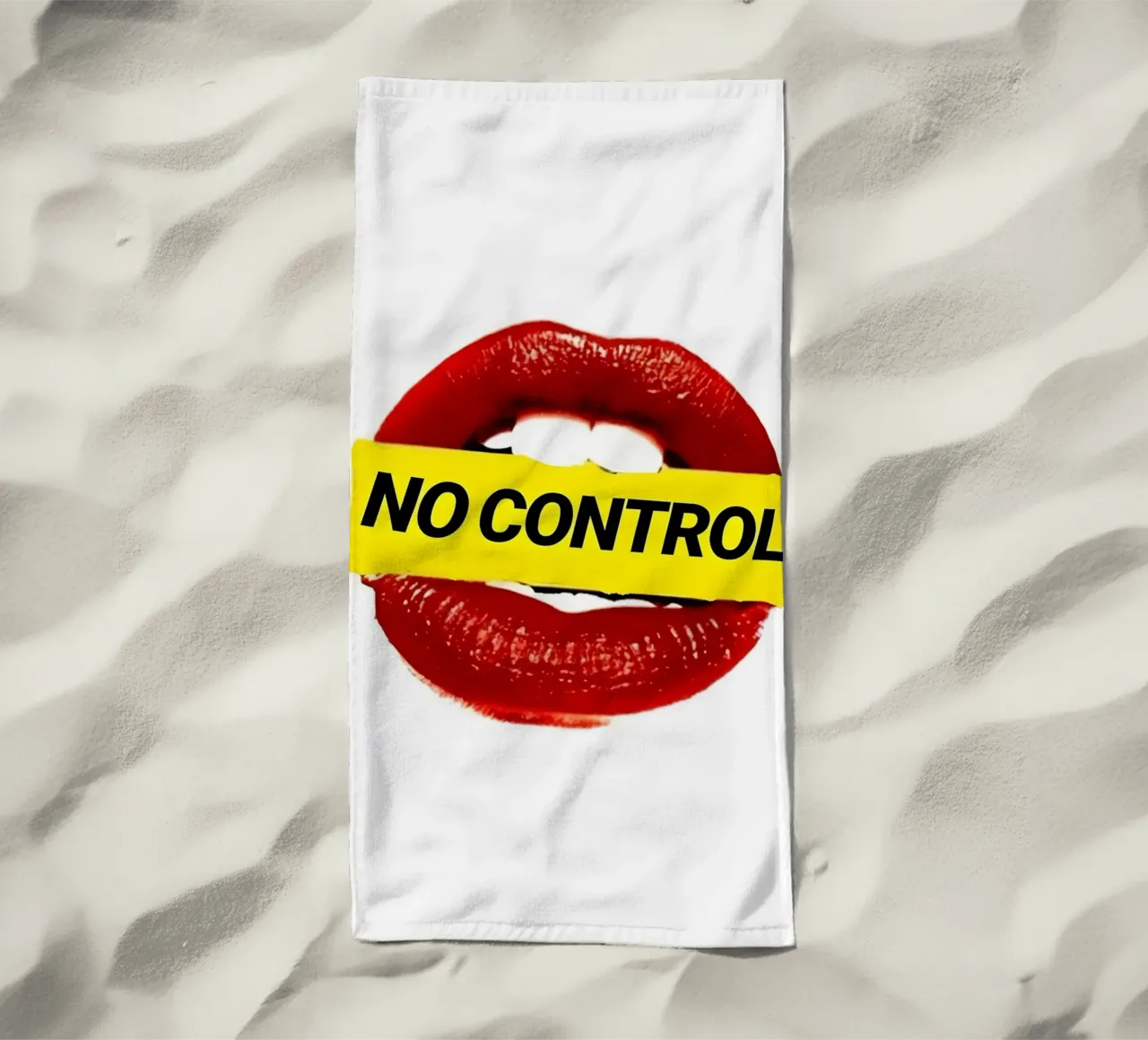 "NO CONTROL" telo mare da Type & Tape