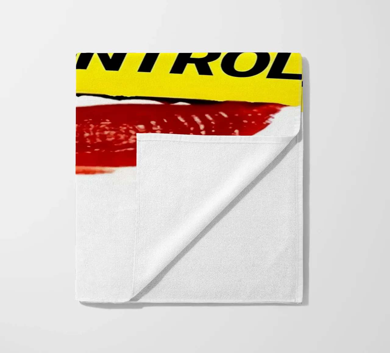 "NO CONTROL" telo mare da Type & Tape
