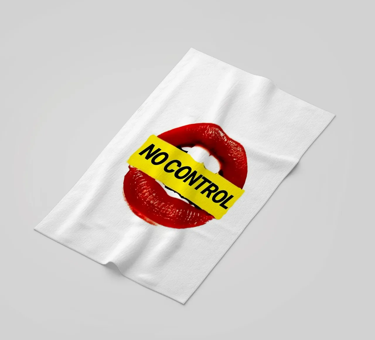 "NO CONTROL" telo mare da Type & Tape