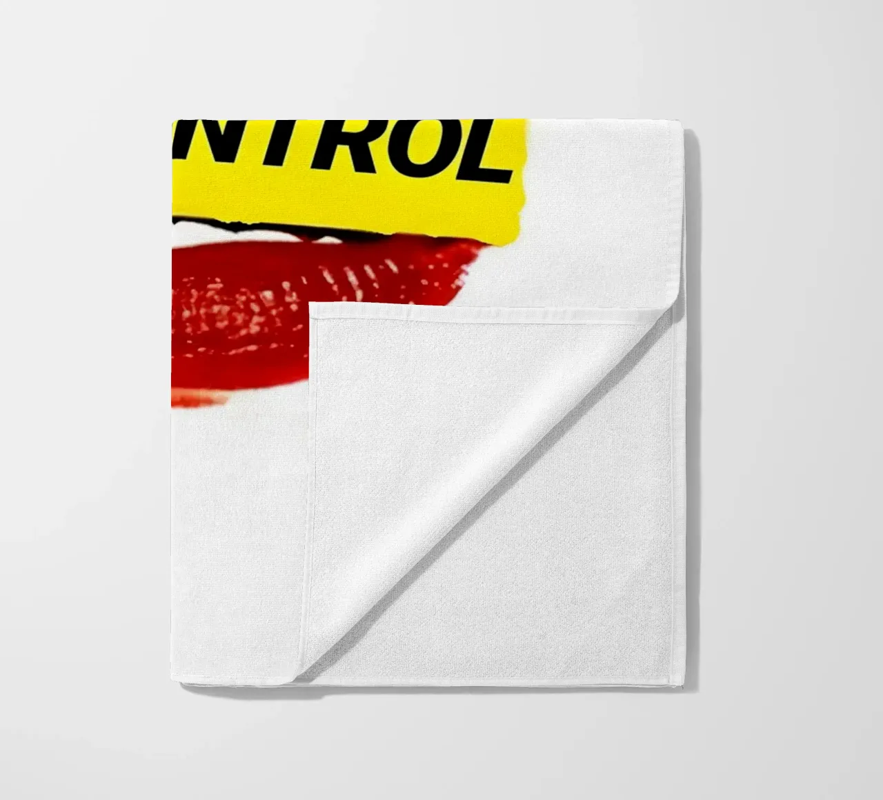 "NO CONTROL" telo mare da Type & Tape