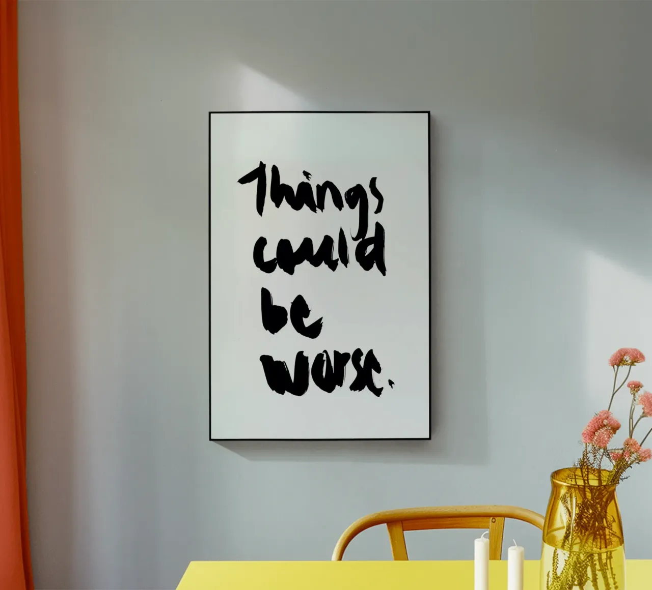 Things Could Be Worse plexiglass da RK Design