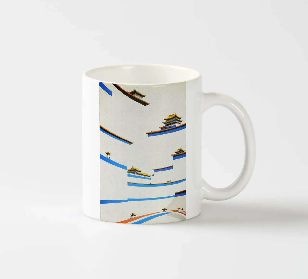 temples layers tazza in ceramica da melts