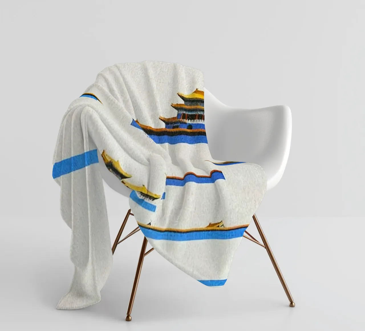 temples layers coperta in pile da melts