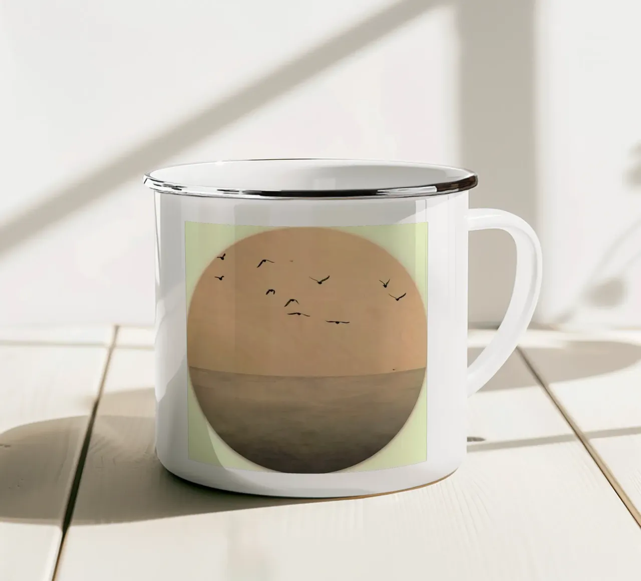 circle of nature tazza in smalto da miracle