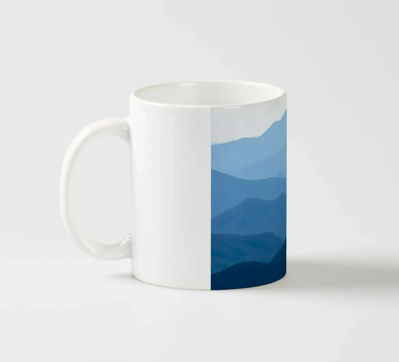 mountain layers gradient tazza in ceramica da melts