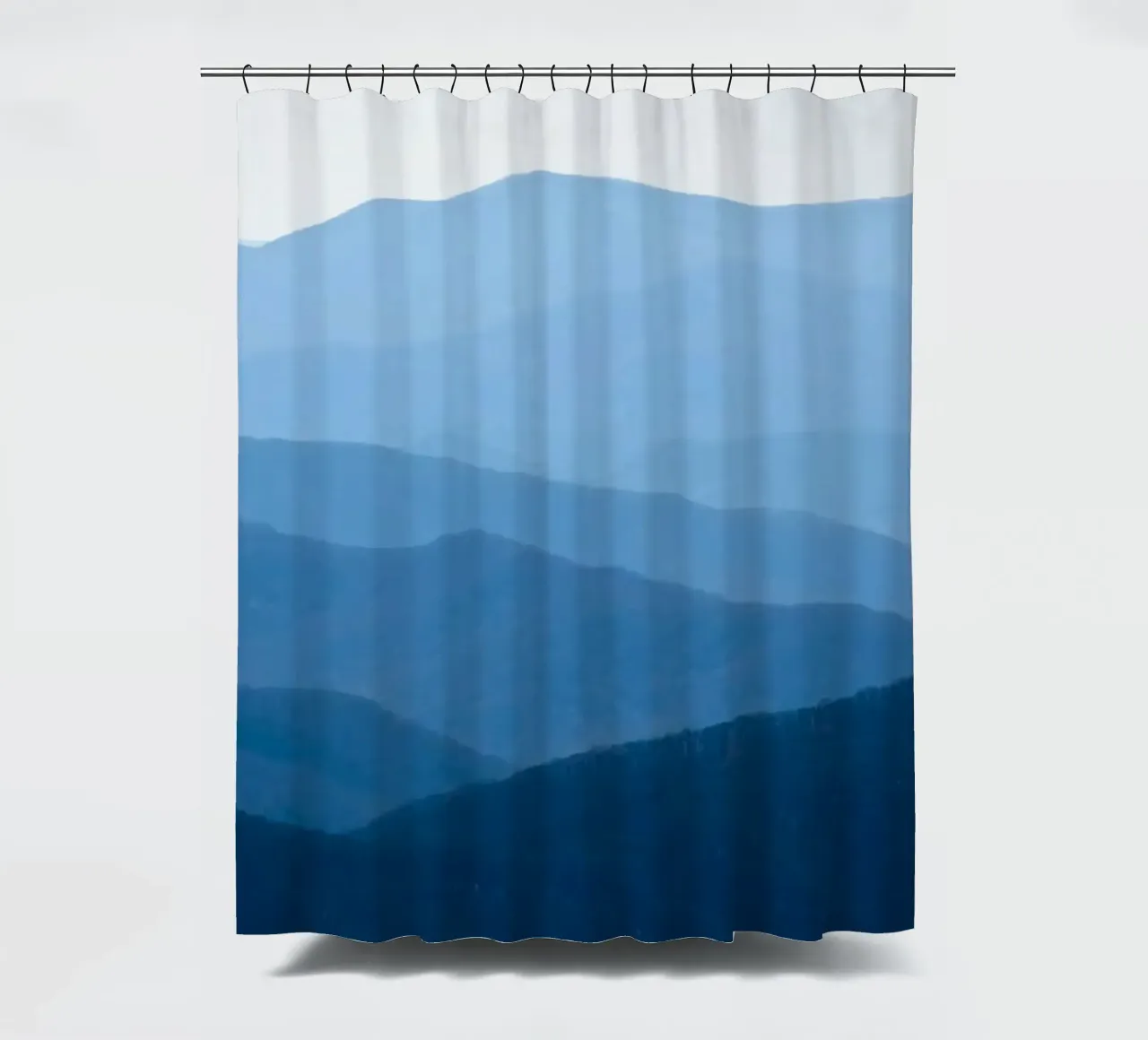 mountain layers gradient tenda da doccia da melts