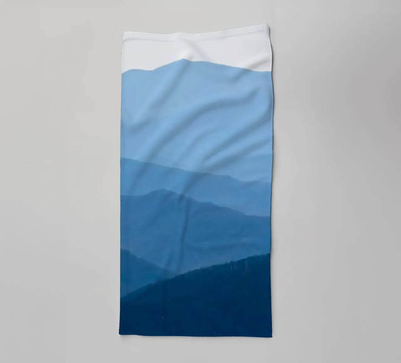 mountain layers gradient asciugamano da bagno da melts