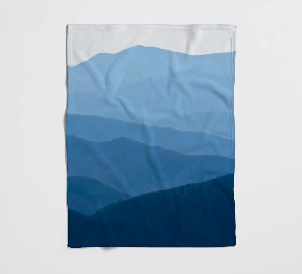 mountain layers gradient coperta in pile da melts