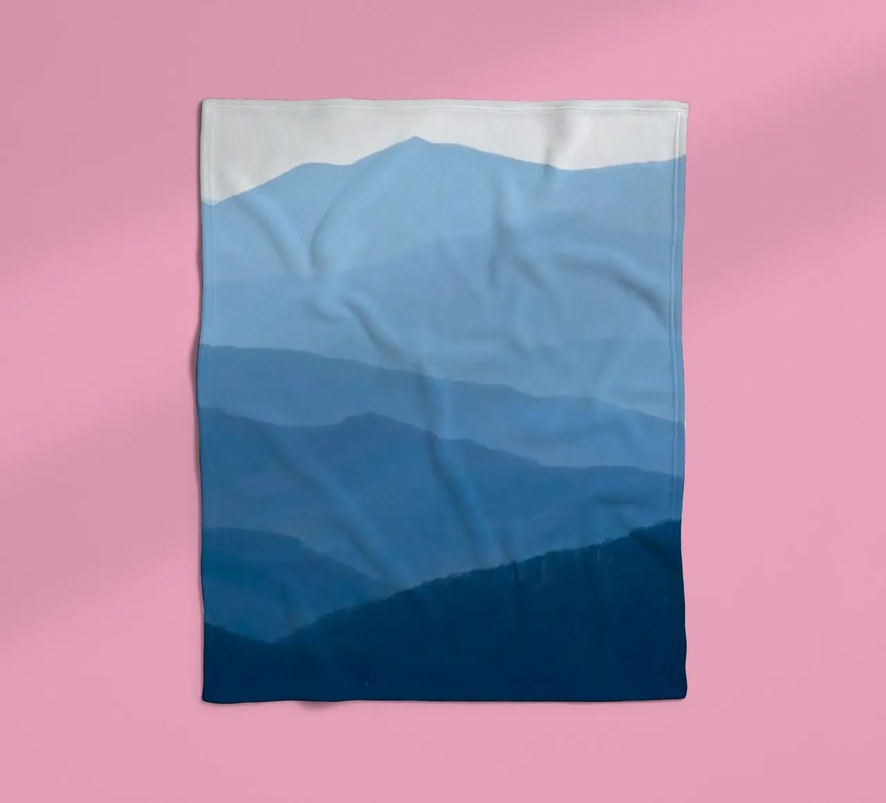 mountain layers gradient coperta in pile da melts