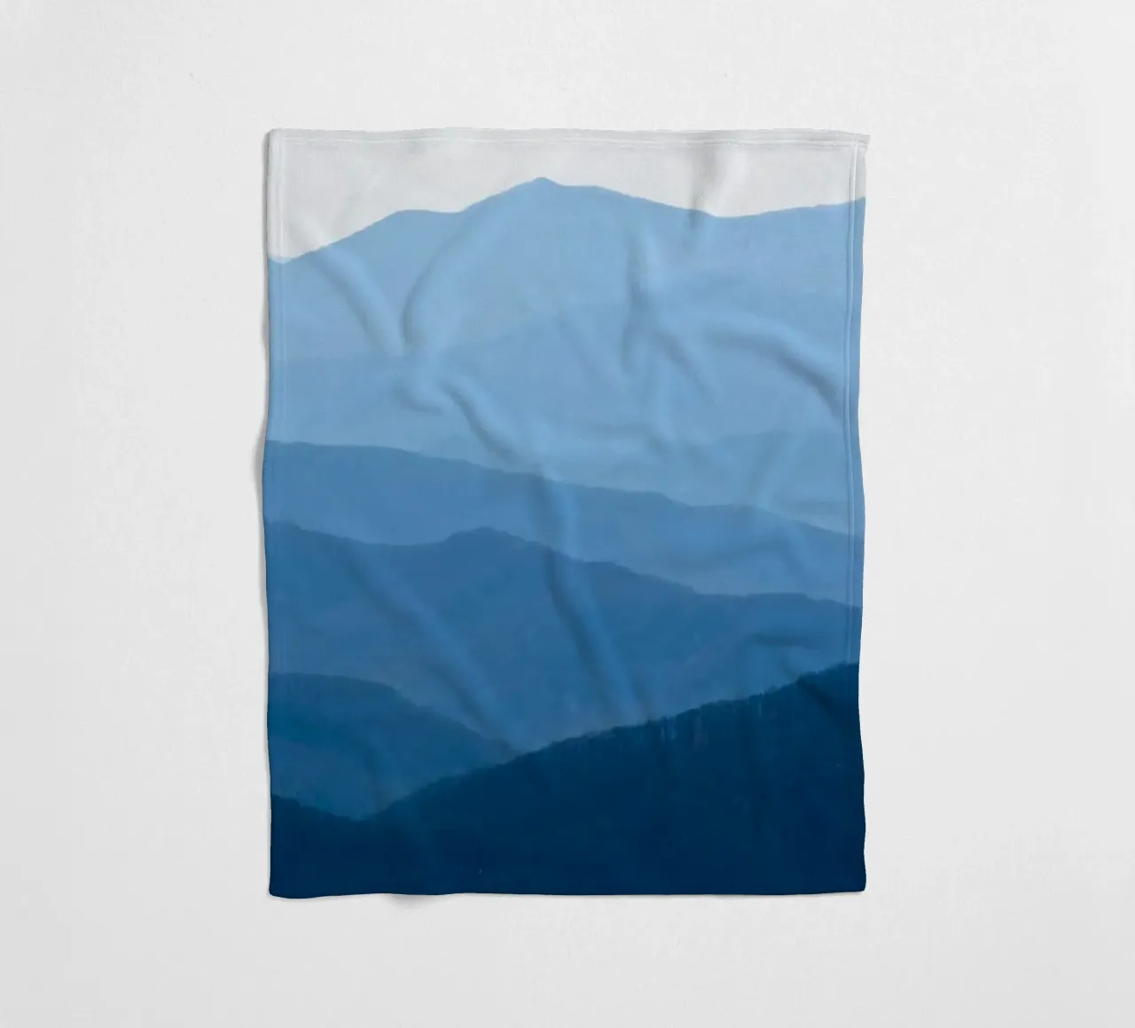 mountain layers gradient coperta in pile da melts