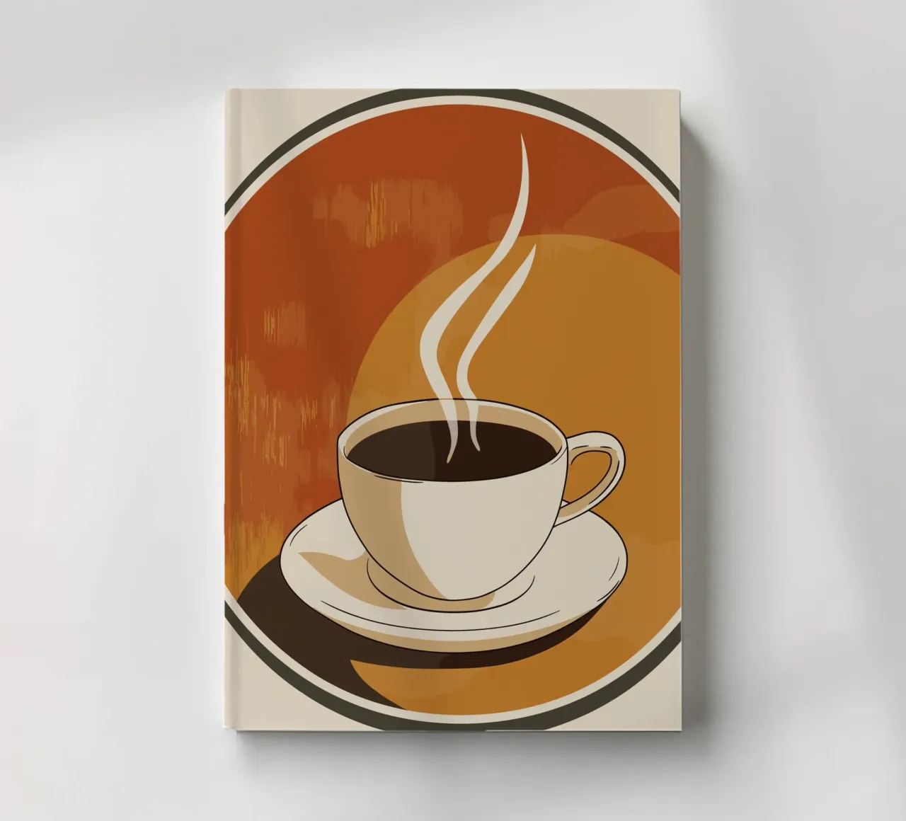 Coffee break in retro style notebook by pixelbull - medieval art and more