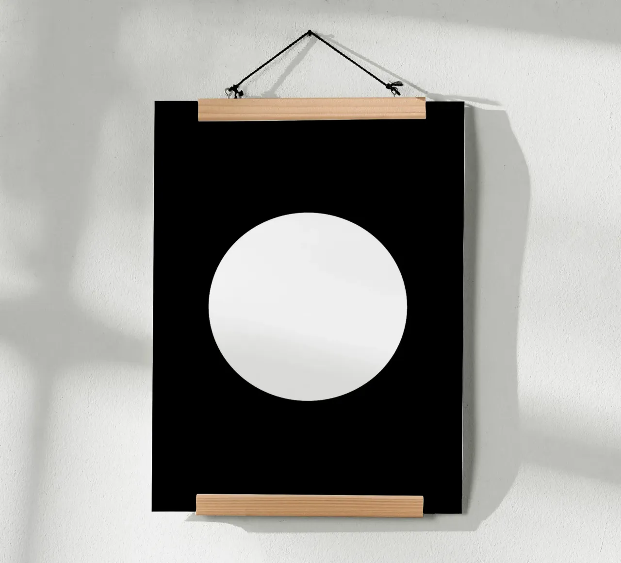 cerchio bianco poster da Sabine Klein
