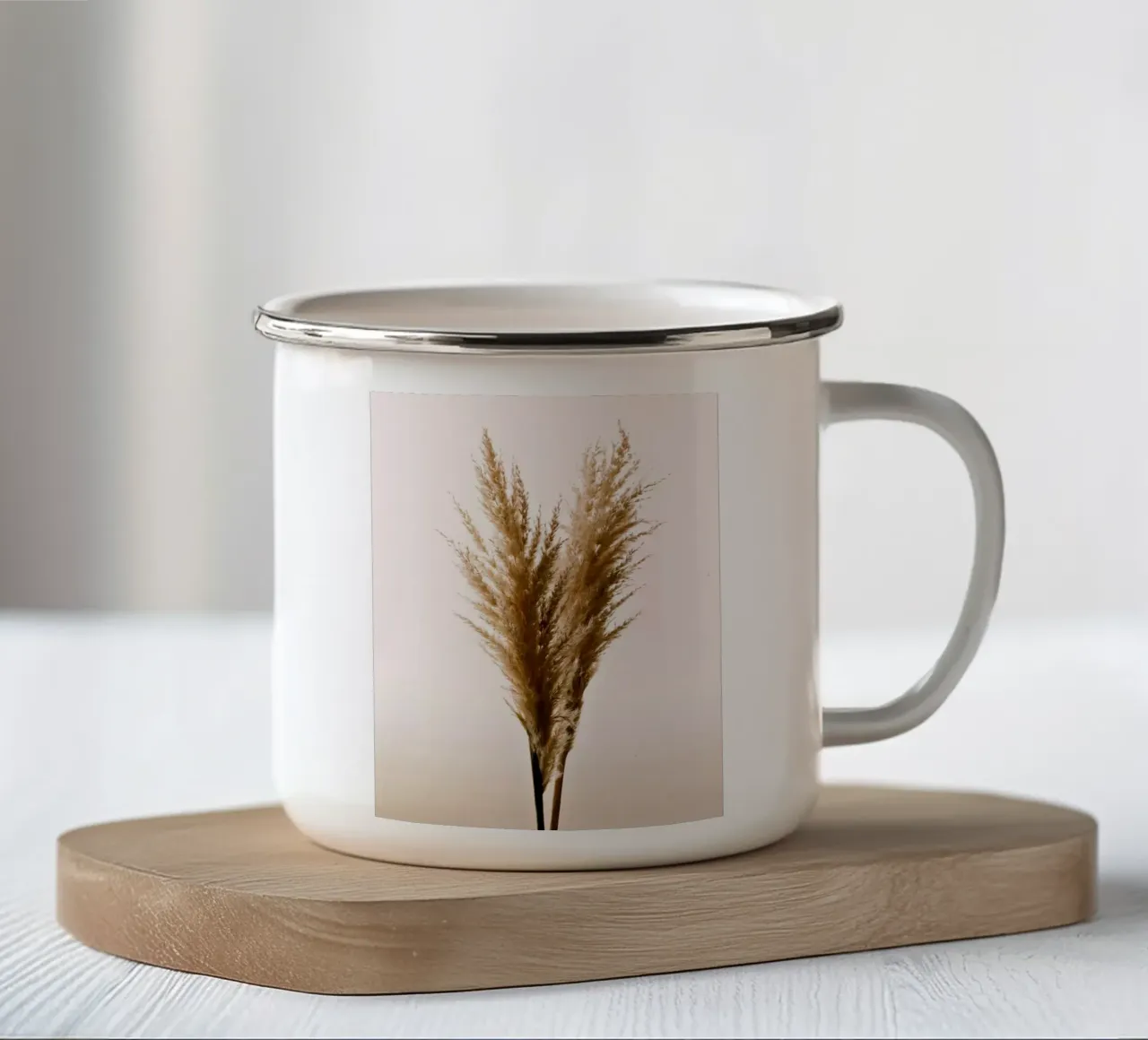 PAMPAS REED tazza in smalto da Sabine Klein