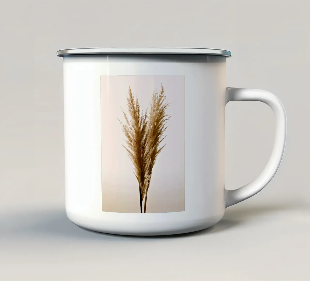 PAMPAS REED tazza in smalto da Sabine Klein