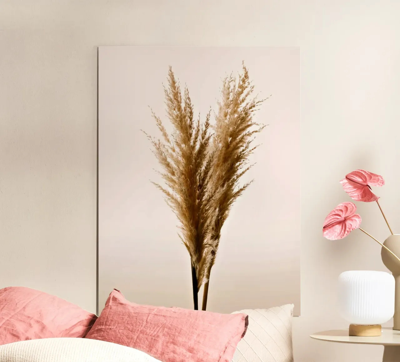 PAMPAS REED poster con telaio in plastica da Sabine Klein
