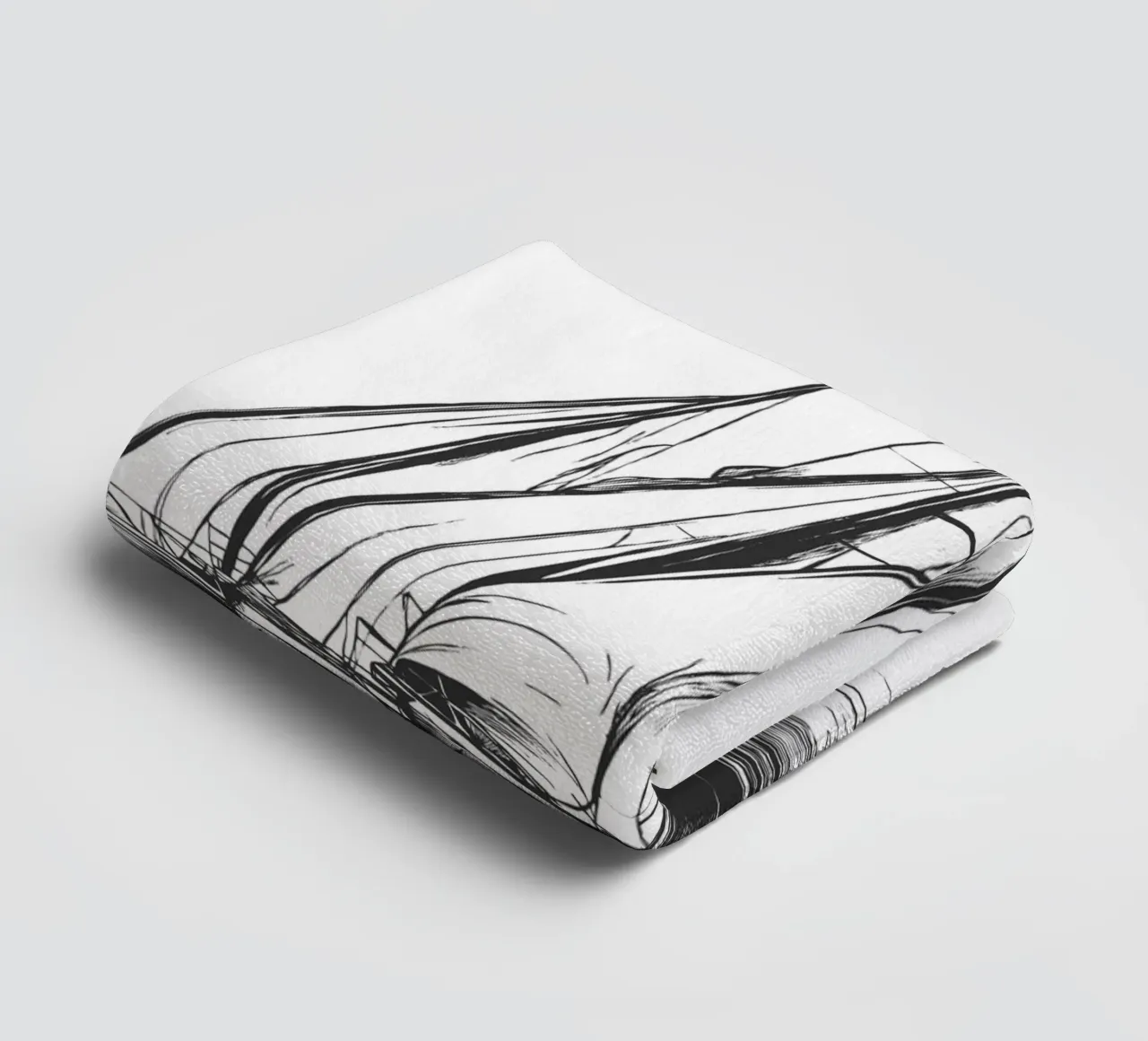Sailing regatta in sketch form towel by pixelbull - medieval art and more